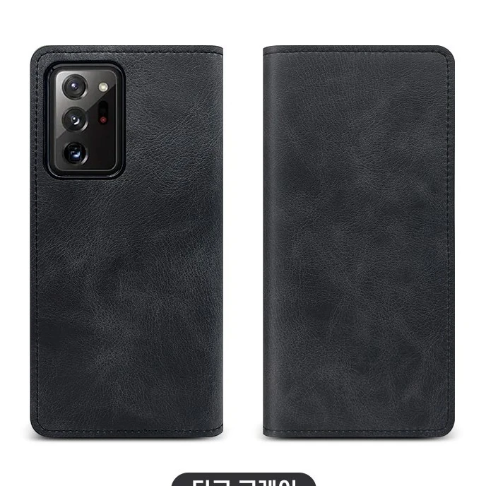 갤럭시S7 SM-G930S / SM-G930K / SM-G930L 케이스 천연가죽 풀업 플립 플립 커버와 후면 뚫린 부분